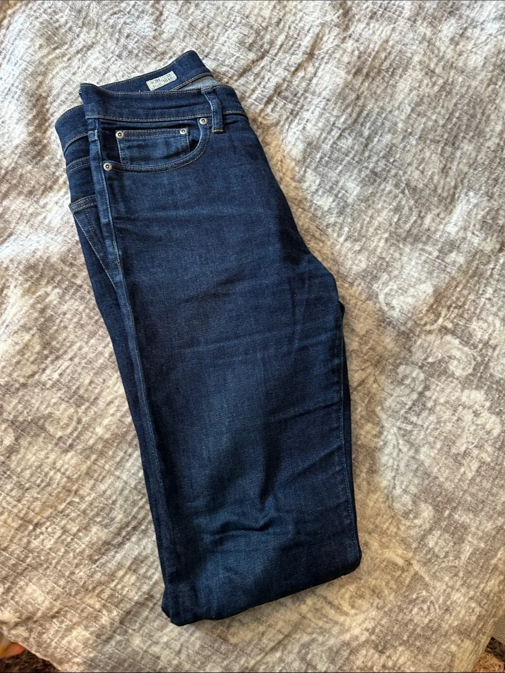 J. Crew Men’s Dark Indigo Jeans